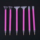 24pcs 5D DIY Diamond Painting Drill Pens Cross Stitch Embroidery Tools Set