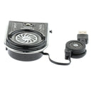 Set of 2 Portable Laptop Cooler Fan Fan LED External Cooling USB Powered