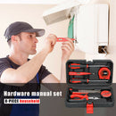 8pcs Household Car Auto Repair Mixed Combination Package Hand Tool Toolbox