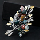 Christmas Tree Brooches Corsage Collar Broche Pins Fashion Jewelry Wholesale Ew