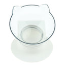2x Cat Kitty Elevated Bowls Raised Water Feeder With Stand Single Bowl