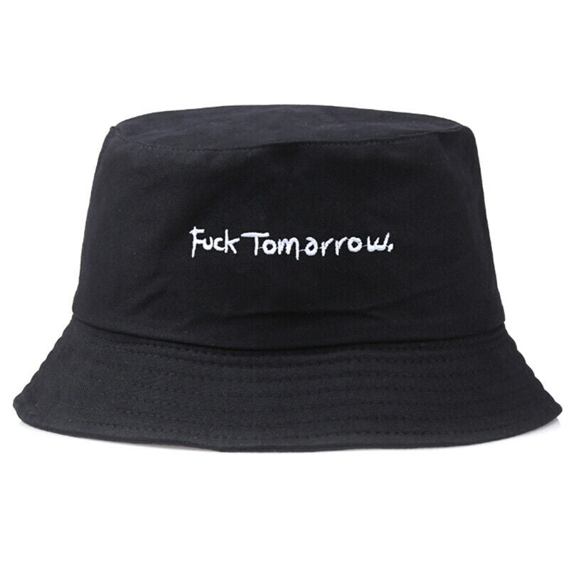 Fashion Letter Embroidery Fisherman Hats Men Women   Bucket Hat Fishing CapE â„–[