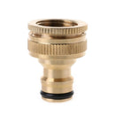 4/6 Brass Hose Tap Connector Washing Machine Garden Irrigation Watering Fittings