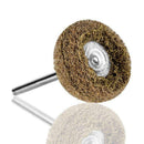 25 mm Brown 120 Grit Abrasive Buffing Polishing Wheels Burr For Proxxon Rot X7A9