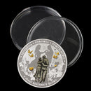 Marriage Commemorative Coin Collection Wedding Coin Butterfly Rose Love Co&+