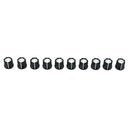 10pcs Plastic Aluminum Electric Guitar Bass Potentiometer Knob Caps