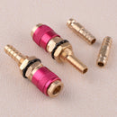 Red Welding Torch Connector TIG Joint Water Cooled & Gas Adapter 2pcs Quick