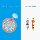 Valve Core Tool Set 20Pcs Valve Cores, 4-Way Valve Tool, Dual Single Head V V9V8