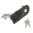 Compression Latch Lock Horsebox Door Tack Box w/ 2Keys For Boat Marine RV Camper