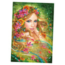 150 Paper Jigsaw Puzzles Flower Beauty Drawing for Unisex Patience Training