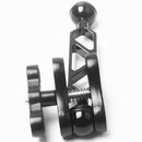 Durable Aluminum Alloy Scuba Diving Light Torch 6inch Dual Ball Joint Arm Clamp
