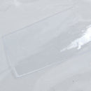 20 pieces Transparent Blue Plastic Bag with a Zipper Slide Holder A4 Paper