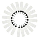 20 Pieces Point Mouth Spout Cap Plastic Dropper Applicator Bottles 100ml