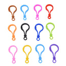Plastic Key Chains Key Ring Multi-Color With Loop 50mm*25mm Color Random JR JCSE