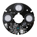 850nm IR Infrared 3 LED Board for Night Vision Security Dome Camera