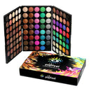 Popfeel 120 Colors Glitter Eyeshadow Palette Matte Eyeshadow Palette Shimme