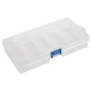 Transparent Plastic Fishing Lure Bait Box Storage Organizer Container Case G1Q1