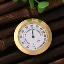 Round Temp Humidity Meter for Guitar Musical Instrument Care Monitoring Tool
