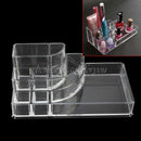 Acrylic Clear Make Up Organiser Cosmetic Stand Display Storage Case 8 Tip