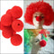 10 PCS Party Sponge Ball Red Clown Magic Nose for Halloween Masquerade Ball