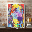 5D DIY Special Shaped Diamond Painting Dog Cross Stitch Mosaic Craft Kit