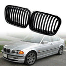 Front Kidney Grills Compatible for BMW E46 3 Series 320I 325I 325Xi 323I 32