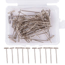 50 Pcs DIY Metal 38mm/1.50" T Pins For Modelling Macrame Wigs Sewing Craft