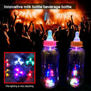 Luminous Plastic Milk Bottle Beverage Bottle Drink Cup Water Bottle Party Decor