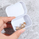 Mini Owl Tin Trinket Jewelry Coin Box Tinplate Storage Case Small RectangulB Bj