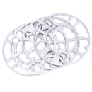 4PCS Universal 3mm Alloy Aluminum Wheel Spacers Shims Plate For 4&5 Studs Whe3C