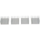 8pcs x 30*30*15mm Aluminum heatsink Heat Sink Chip for LED IC Power Transis I3O7