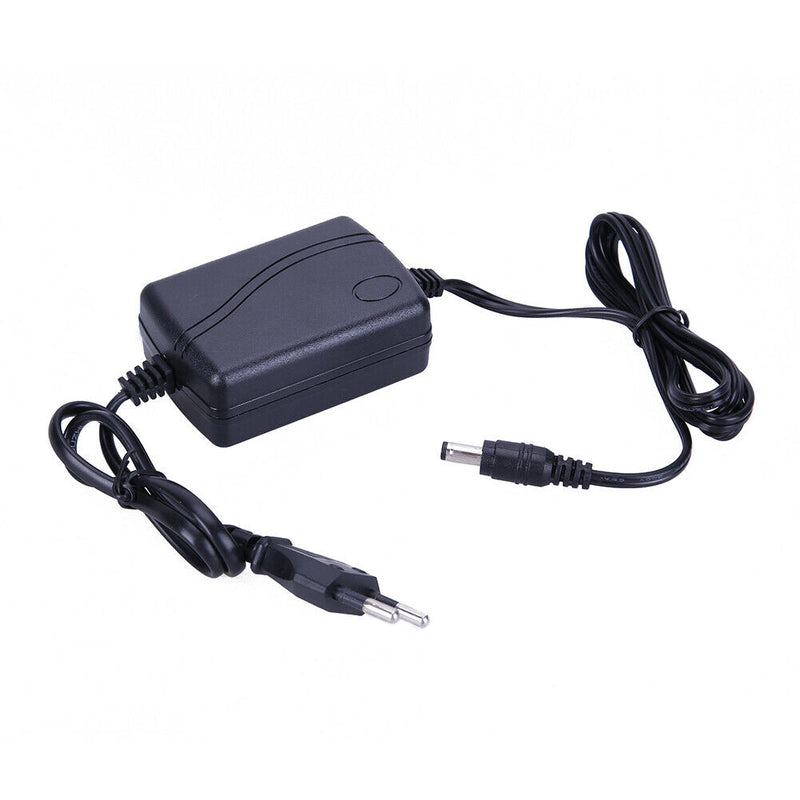 AC to DC Power Adapter 12V 2A Dual Cable Converter Universal 5.5x2.1-2.5mm