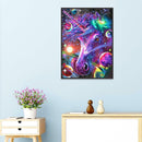 5D DIY Full Drill Diamond Painting Colorful Horse Cross Stitch Embroidery