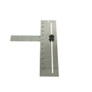 Adjustable Cake Scraper Baking Crisp Corners Metal Cake Comb Edge Smoother 3C