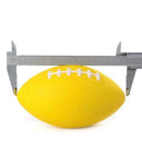 Mini Soft PU Foam Material Brown Anti-stress Rugby Soccer Squeeze Ball