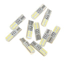 10pcs T10 W5W 24SMD 3014 LED Silica Strobe Flash Tail Lights Brake Stop