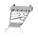 Short Trapeze Tailpiece 4-string Guitar Bridge For  Guitars Chrome
