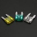 60Pcs Auto Car Vehicle Mini Blade Fuse 5A 10A 15A 20A 25A 30A AMP Assortment Kit