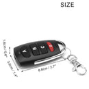 433mhz DC 12V 4 Button Learning RF Transmitter Remote Control Switch For Ga N8I3