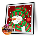 5D DIY Full Round Drill Diamond Painting Snowman Cross Stitch Art (LG336)