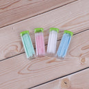 Dental floss toothpicks brush hair 30pcs in plastic mirror box oral health BX