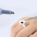 Disposable Plastic Nail Art Tattoo Glue Holder Eyelash Extension Rings Adhe D8N3