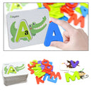 Lot 36 Number and Alphabet Flash Cards ABC Montessori Gifts for 2-4 Year Old