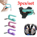 3pcs Universal Kids Safety Belt Keychain Tool Car Seat Key Safety Seat Unloc Ew