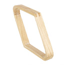 Billiards 2 1/4" 9 Ball Wood Diamond Rack Heavy Duty Pool Table Accessory