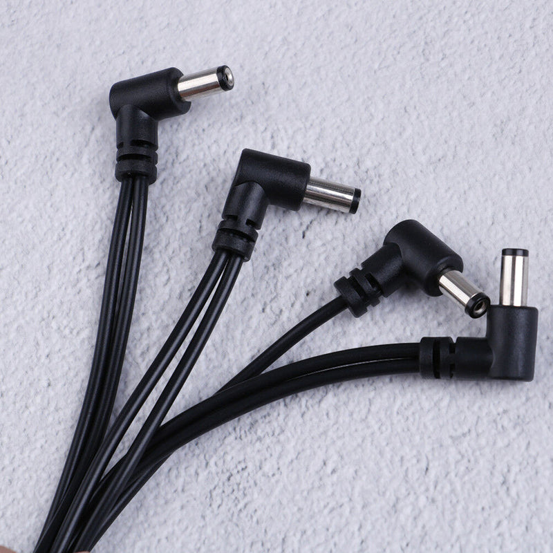 1 To 4 Way guitar pedal power supply cable cord line adapter daisy chain   Z