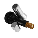 5 Pieces TR414 Car Van Wheel Snap-In Tubeless Tyre Tubeless Valve With Dust Caps