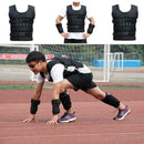 20kg Adjustable Weighted Vest Jacket Training Boxing A2F3 Waistcoat J4K3