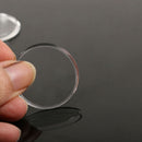 10pcs 27mm Applied Clear Round Cases Coin Storage Capsules Holder Plastic new