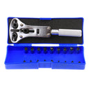 Watch repair tool screw adjustable back case opener wrench remover tool + box FT